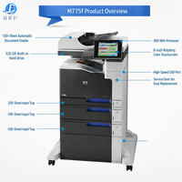 HP M775f 4 in One A3 Printer Laser Warna All in One 30ppm Keluaran Cepat Peralatan Pencetakan Komersial Tugas Berat untuk Kelompok Kerja