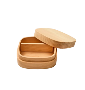 Handmade Modern Wooden Roti Box Lid 3 Compartment Durable Portable <b>Storage</b> <b>Container</b> for Chapati <b>Kitchen</b> Dining Gifting - Product Image 1