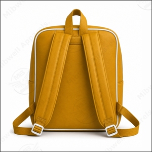 Sigma Gamma Rho Royal Blue Yellow <b>Backpack</b> With Zipper Closure Durable <b>school</b> book bag - Product Image 3