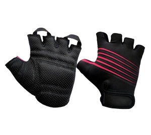 Guantes de gimnasio para entrenamiento físico personalizados al por mayor para hombres y mujeres Material de cuero para levantamiento de pesas - Product Image 4