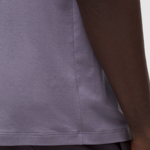 เสื้อยืดคอกลมผ้าฝ้ายแท้ 100% สำหรับผู้ชาย สกรีนโลโก้ได้ ป้องกันขนร่วง แห้งเร็ว สีพื้น แขนสั้น ไม่มีลายด้านหน้า - Product Image 6