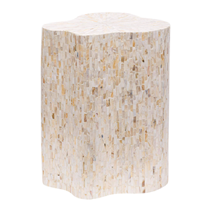 Table basse en nacre incrustée, artisanale et opulente, avec cadre en bois, pour salon, vente en gros du Vietnam - Product Image 1