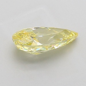 Diamante Suelto Certificado IGI de Laboratorio, Forma de Pera, Color Amarillo Intenso, Peso 2.07, Nuevo Formato de Patrón Secuencial - Product Image 3
