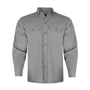 <b>Flame</b> Retardant Hi Visibility Workwear <b>Shirt</b> Long Sleeve Polyester Quick Dry Durable Industrial Protective Safety Clothing - Product Image 2