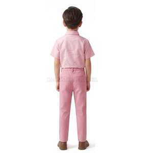 Conjunto de Uniforme Escolar para Niños de Secundaria, Diseño Unisex, Opciones de Color, Mezcla de Algodón Cómoda - Product Image 5