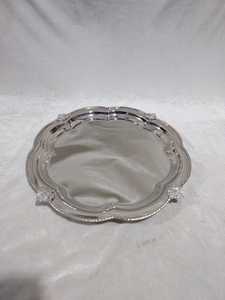Plateau de service pour desserts en acier inoxydable couleur argent, qualité supérieure, forme carrée, plateau à snacks à prix abordables - Product Image 4
