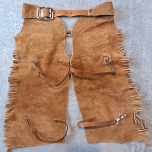 Horse <b>Riding</b> Suede Leather <b>Chaps</b> High Quality Durable Material Washed Men's Leather <b>Chaps</b> Wholesale Best Price With Custom Logo - Product Image 1