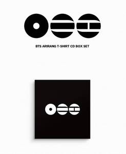 BTS ARIRANG (T-Shirt CD Box Set) Version K-Pop, CD musical en plastique et papier, en coréen, pour tous les âges, modèle KR BW-154 - Product Image 2