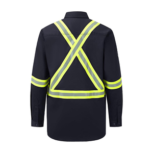 Vêtements de travail réfléchissants de haute qualité pour la sécurité industrielle, hauts à haute visibilité, avec faible MOQ et prix abordable - Product Image 2