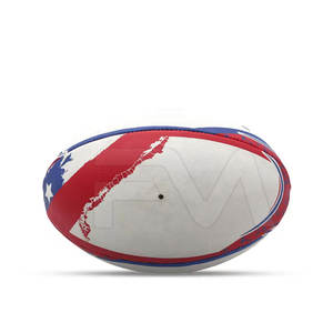 Ballon de rugby de qualité supérieure, nouveau style, en matériau durable, couleur personnalisable. - Product Image 3