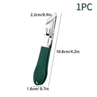 Coupe-ongles en acier inoxydable, lame incurvée, outil de manucure de précision, coupe-cuticules, portable, utilisation pour adultes, ergonomique