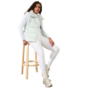 Chaleco acolchado grueso personalizado de algodón con cremallera para mujer, chaleco informal de invierno, chaleco ecuestre de moda - Product Image 5