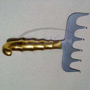 Yancoskie Abdominoplasty Retractor Prongs 6 Manual Stainless Steel Class III Plastic Surgery CE Certified By <b>Blush</b> Surgical - Product Image 2
