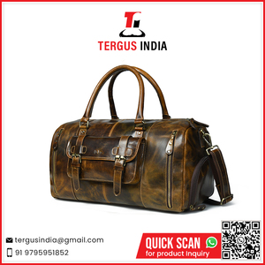 Bolsos de Viaje de Cuero de Última Moda a Precio Razonable, Bolsos de Viaje de Cuero de Alta Calidad de la India - Product Image 2