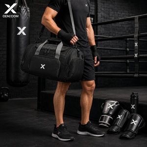 Sac de sport robuste personnalisé OEM ODM pour équipement de boxe et MMA avec compartiment à chaussures, étanche, pour entraînement et voyage - Product Image 4