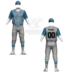 Uniforme de Béisbol de Tela Transpirable de Poliéster con Textura Suave, Diseño Elegante y Duradero, Opciones Personalizables - Product Image 4