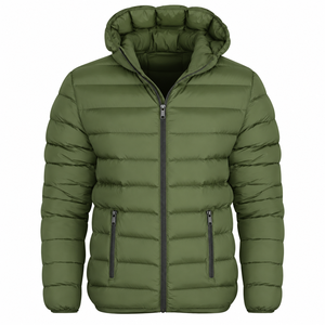 2026 New <b>Custom</b> Designs High Quality Puffer <b>Jackets</b> for Men's Winter Season - Product Image 1