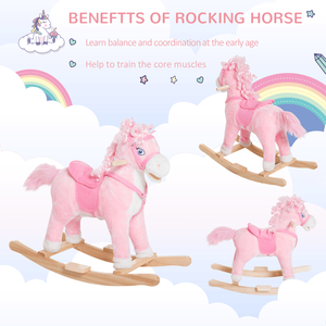 Rocking Horse Fun Ride-On Toy for Kids Perfect Animal Companion - Product Image 3