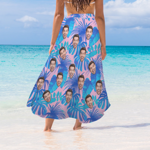 Custom Printed Polynesian Sarong Hawaiian Pareo Lightweight Beach Wrap Tropical Resort Wear OEM ODM Apparel Factory - Product Image 4
