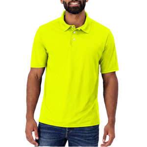 Polo de Manga Corta Rojo para Hombre, de Algodón, Diseño Casual de Color Sólido y Transpirable - Product Image 6
