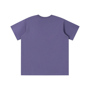T-shirt blanc à col rond et manches courtes pour femme, coupe classique, couleur unie, minimaliste, en coton tissé, écologique, respirant, séchage rapide - Product Image 6