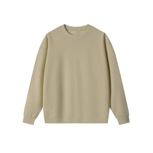 เสื้อสเวตเชิ้ตสีชมพูอ่อนสำหรับผู้ชาย ผ้าฟลีซแบบคอกลม ผลิตตามสั่ง แบรนด์ส่วนตัว ขายส่ง ผู้ผลิตเสื้อผ้า ผู้จัดจำหน่าย แบรนด์แฟชั่นสหรัฐอเมริกาและยุโรป - Product Image 3