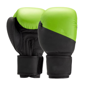 Gants de boxe personnalisés avec logo, pour entraînement et sparring, en cuir PU à mousse haute densité, respirants, légers, avec fermeture auto-agrippante - Product Image 2