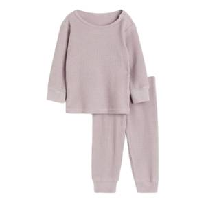 Pijamas de Verano para Niños, Finos, Lindos, de Punto, Algodón Transpirable, Ecológicos, Ligeros, Fabricante OEM para Venta al Por Mayor, Cortos - Product Image 3