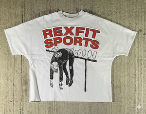 Camisetas para hombre de moda urbana con corte y costura, logo serigrafiado, bajo MOQ, hombros caídos, estilo cropped y boxy, las más demandadas por los clientes. - Product Image 5