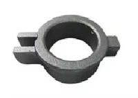 Écrou à bride M10 métrique, hauteur 18 mm, finition naturelle, corps soudé, usiné CNC pour raccord de tuyau, installation de gaz
