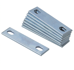 TRUSCO Lightweight Shelving Connecting <b>Brackets</b> 8 Pieces TB-R Made in Japan - Product Image 1
