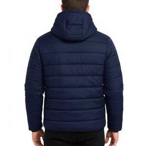 Chaqueta acolchada con logotipo personalizado al por mayor para hombre, fabricación profesional, ropa de otoño e invierno, chaquetas acolchadas para hombre - Product Image 2