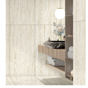 Premium Treventino Series Matte Finish Porcelain Floor <b>Wall</b> Tile 600x1200mm 9mm Modern Interior Commercial Design - Product Image 4
