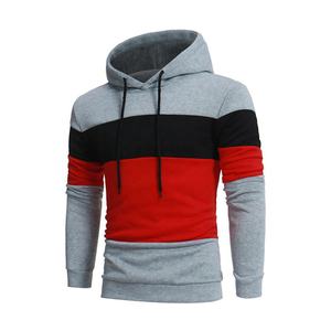 Sudadera con Capucha de Manga Larga para Hombre, al por Mayor, Otoño, Ecológica, de Forro Polar, Color Sólido Personalizado, Estilo Urbano, Casual, Tallas Grandes - Product Image 3