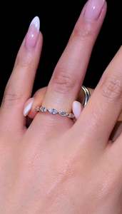 Luxury Oval Cut Moissanite Engagement <b>Ring</b> Set <b>925</b> <b>Silver</b> Gold Plated Prong Setting Women Bridal Wedding Jewelry GRA Certified - Product Image 2