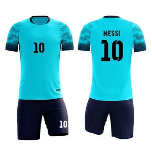 ชุดเสื้อฟุตบอลพิมพ์ลายซับลิเมชันตามสั่งชุดกีฬาทีมออกกำลังกายอเมริกัน - Product Image 5