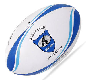 Ballon de rugby cousu à la main de qualité supérieure toutes saisons Performances optimales Nouveau ballon de match 5 de taille supérieure - Product Image 2