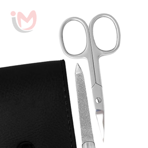 Beauty <b>Scissors</b> Sharp Curved Stainless Steel Blade Plastic Handle <b>Left</b>-<b>Handed</b> Durable Multi-Purpose Cutter - Product Image 3