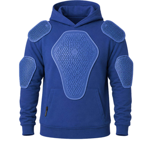 Sudadera Protectora Amarilla con Protecciones en Hombros y Codos para Hombre, Ropa de Motociclismo, Manga Larga, Diseño Transpirable - Product Image 6
