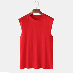 Débardeur Homme en Coton pour Fitness et Musculation, Sans Manches, Coupe Stringer, pour Entraînement et Gym - Product Image 1