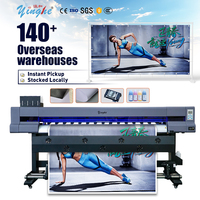 Impresora Digital de Gran Formato YINGHE New Outlook 1.9 m 1900F con Tinta ECO-solvente, Impresora Digital de Rollo a Rollo para Pancartas Flexibles