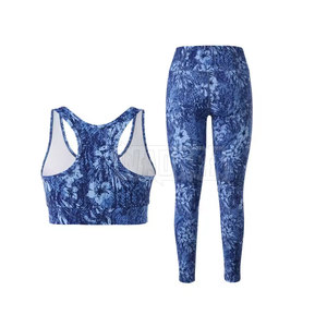 Nuevo Conjunto de Yoga de Dos Piezas Ecológico, de Secado Rápido, Transpirable, Tallas Grandes, Alta Elasticidad, Leggings Ajustados con Cintura Elástica - Product Image 6