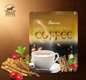 Café instantané Ashwagandha saveur classique, booster d'énergie de Malaisie, arôme riche, goût amer, saveur sucrée, sachet - Product Image 1