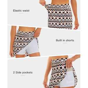 Best Women's New Trendy Floral Embroidery A-Line Short <b>Skirt</b> <b>Elastic</b> Waist Pleated Mini Streetwear Floral Embroidery <b>Skirt</b> - Product Image 3