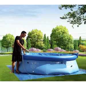 Piscine familiale gonflable INTEX de 10 pieds |   Piscine PVC d'extérieur à montage rapide 305×76cm |   Capacité de 3853L - Product Image 5