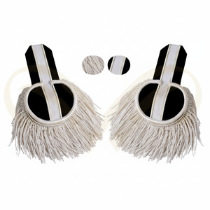 Épaulettes en viscose avec fil de broderie, fabriquées au Pakistan, accessoires d'uniforme pour équipement de défense personnelle - Product Image 5