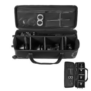 Valigia Professionale per Fotocamera con Ruote 35.83 X 11.81 X 14 / 91 X 30 X 35.5 cm, Borsa Fotografica con Rotelle e Cinghie - Product Image 1