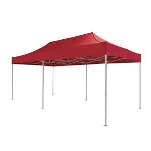 Carpa de Malla de Polipropileno Tejido Sólido Rojo y Blanco con Impresión Personalizada, Decoración de Globos, Secado Rápido, Transpirable, Correa Ajustable - Product Image 6