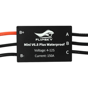 Contrôleur de vitesse électronique étanche Flipsky IP68 150A Mini FSESC6.8 Plus basé sur VESC6 pour Efoil Ejet / Bateau <span class=keywords><strong>Esurf</strong></span> - Product Image 1
