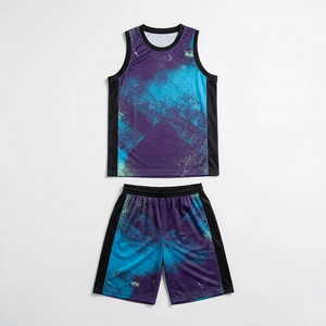 Tenue d'équipe de basketball directement du fabricant, 100% polyester, uniforme OEM - Product Image 4